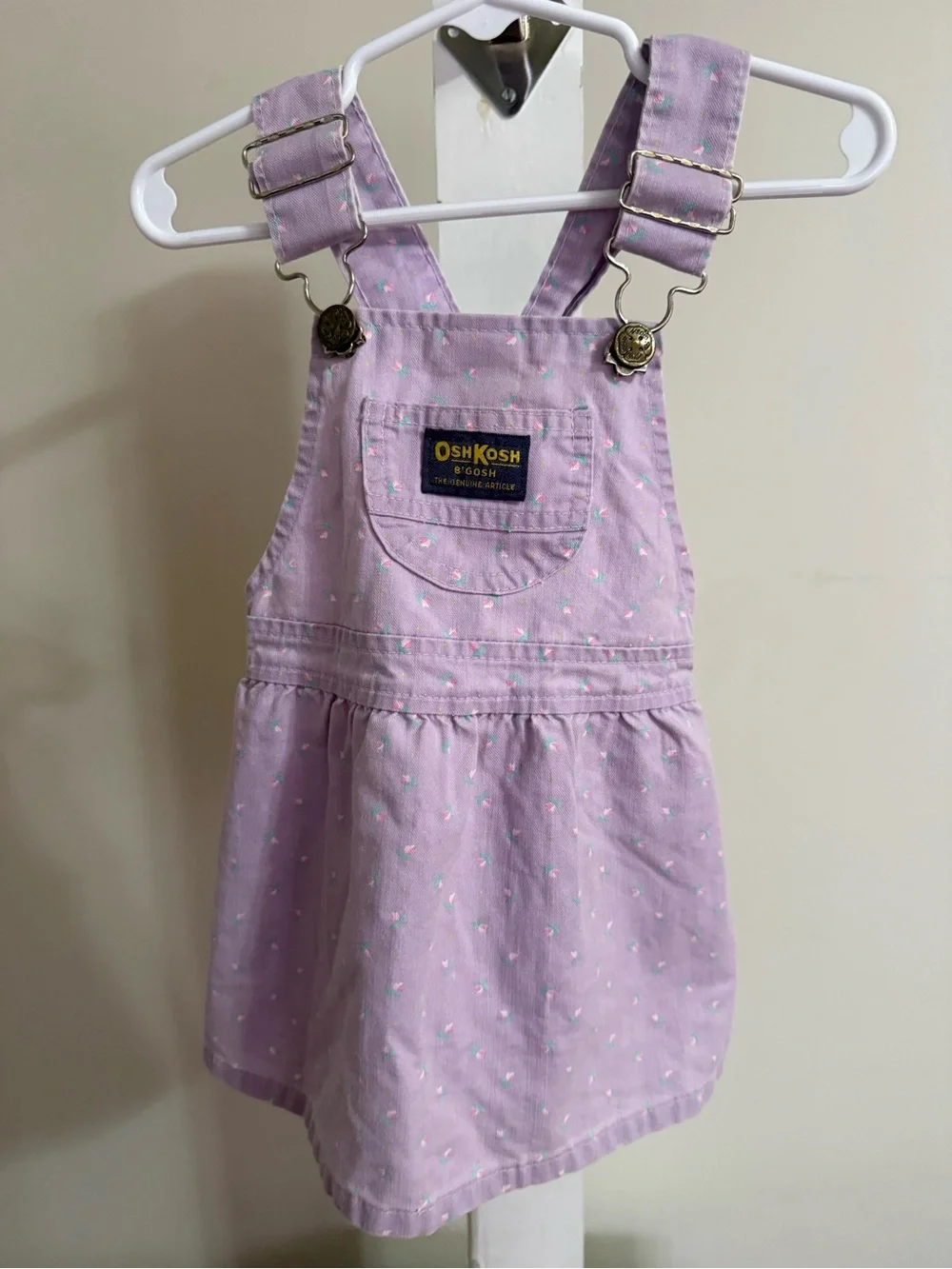 Vintage Oshkosh B’Gosh Floral Jumper